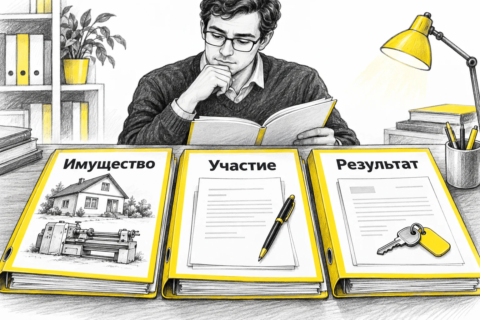 Покупатель группирует термины банкротных торгов по имуществу, участию и результату продажи
